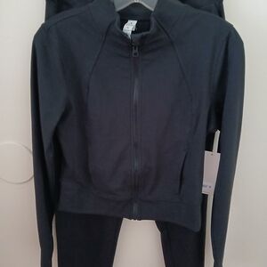 Yogalicious Women's Black Leggings Set